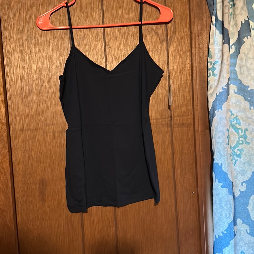ANN TAYLOR Stretch Camisole in Navy